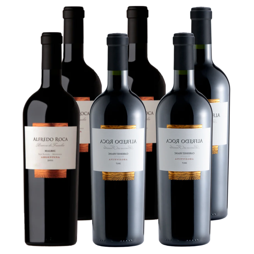 MIX RESERVA CLASICO - 3 Reserva de Familia Malbec - 3 Reserva de Familia Cabernet Franc