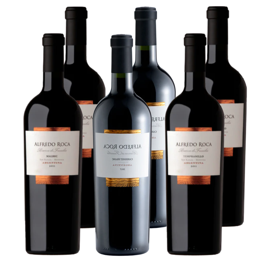 MIX RESERVA NOVEDAD - 2 Reserva de Familia Malbec - 2 Reserva de Familia Cabernet Franc - 2 Reserva de Familia Tempranillo