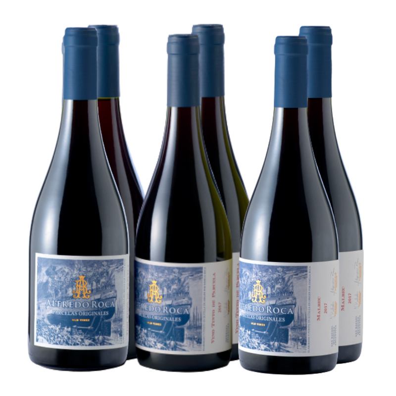 MIX TINTOS - PARCELAS ORIGINALES - 2 PO Tinto de la Parcelas  - 2 PO Bonarda - 2 PO Malbec