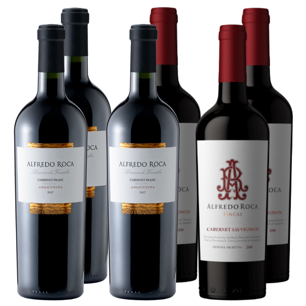 CABERNET SAUV & FRANC - 3 Reserva de Familia Cab Franc - 3 Fincas Cab Sauvignon