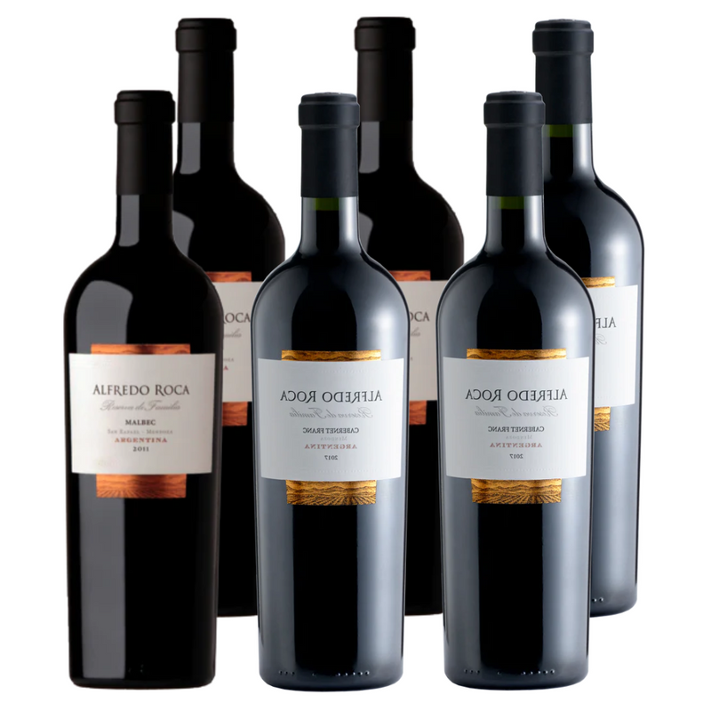 MIX RESERVA CLASICO - 3 Reserva de Familia Malbec - 3 Reserva de Familia Cabernet Franc